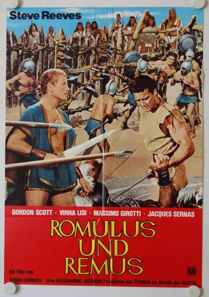 Duel of the Titans re-release german movie poster